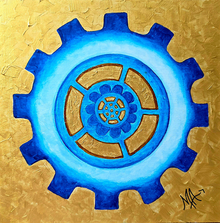 A GEAR A DAY (Day 2 - Gear #2) Original Gear Painting