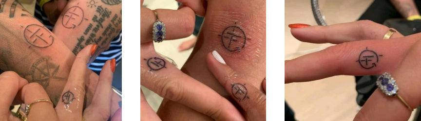 Unique Symbol Art Tatooed on Marc Anthony, Friends and My Daughter!