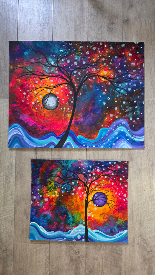 Throwback Thursday 2 for 1 Original Paintings