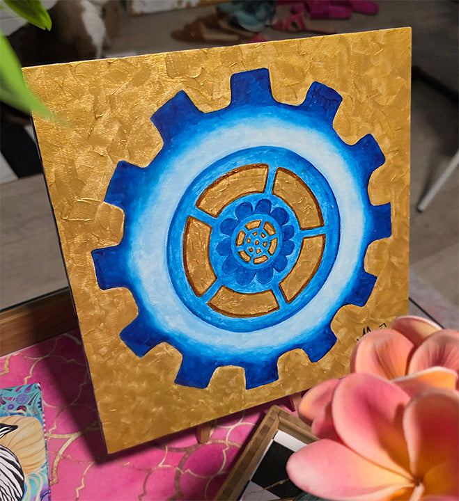 A GEAR A DAY (Day 2 - Gear #2) Original Gear Painting