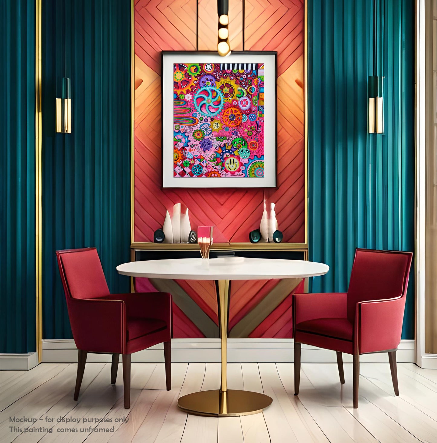"A New Direction"Abstract Gear Art Limited Edition Prints