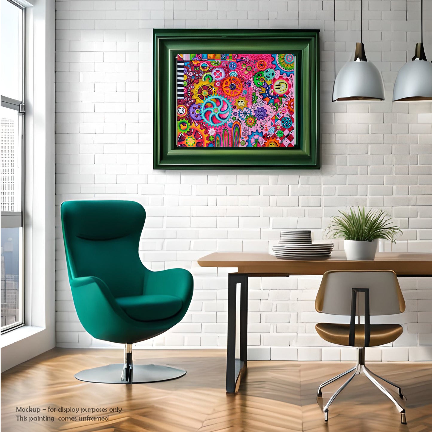 "A New Direction"Abstract Gear Art Limited Edition Prints