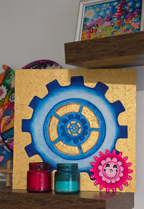 A GEAR A DAY (Day 3 - Gear #3) Original Gear Painting
