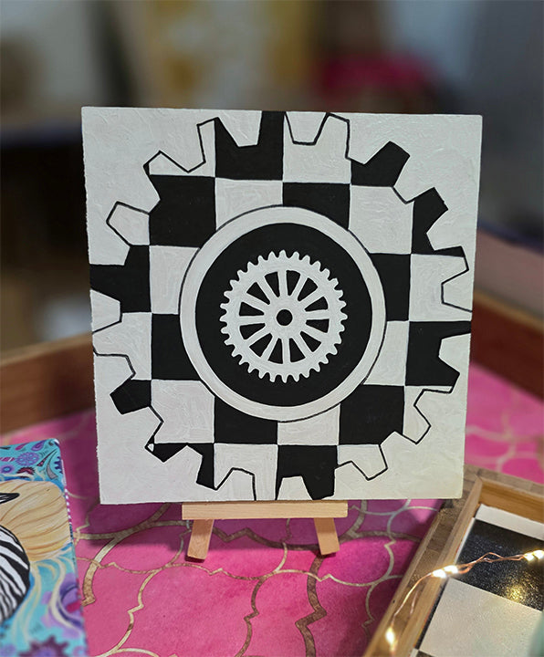A GEAR A DAY (Day 4 - Gear #4) Original Gear Painting